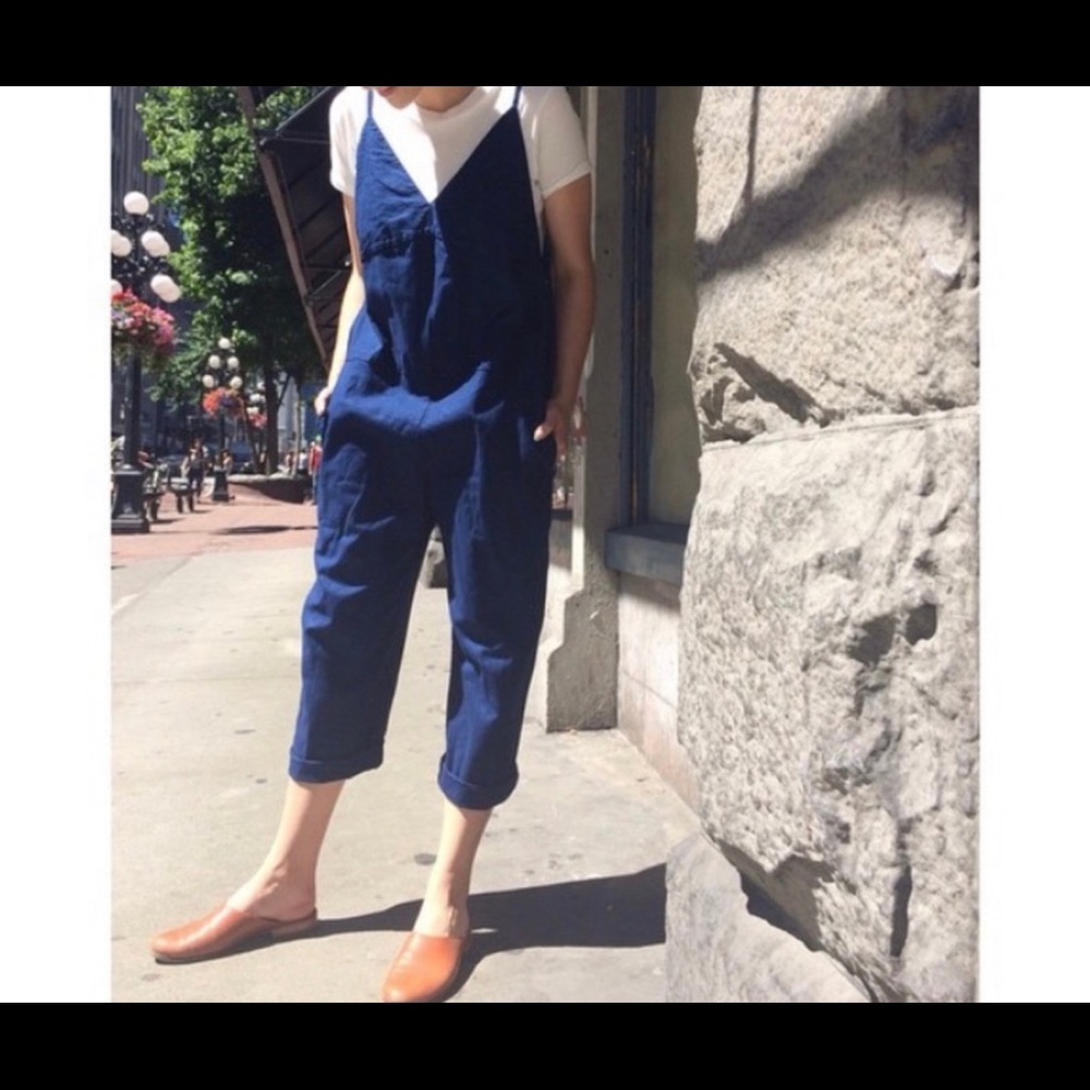 Comfiest blue jumpsuit